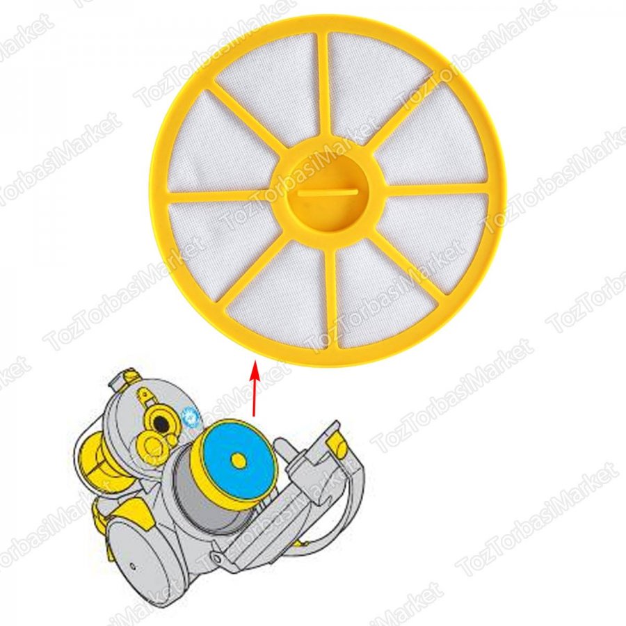 Dyson DC 05 Motor Öncesi Filtre - HF078