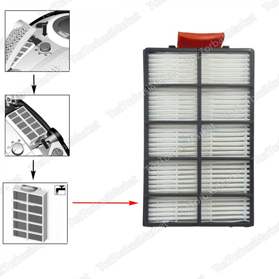 Bosch & Siemens Roxx Serisi Hepa Filtre - HF011