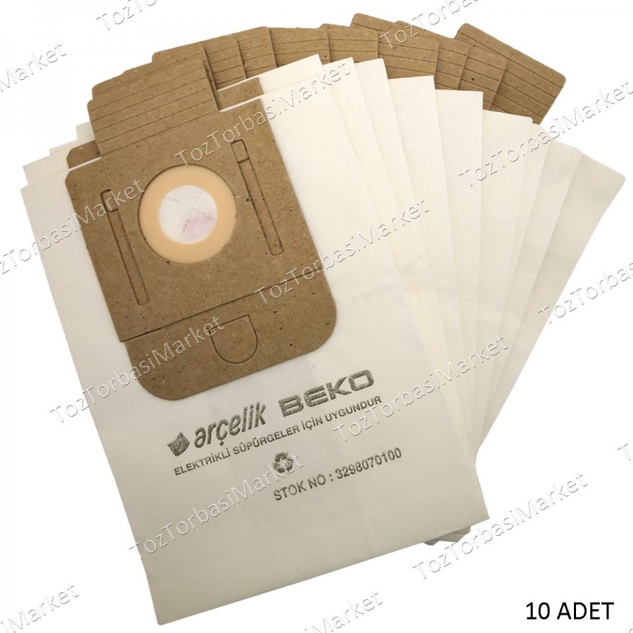 ARÇELİK S 680 B ORBİTAL KAĞIT 10 LU TOZ TORBASI - FS10011