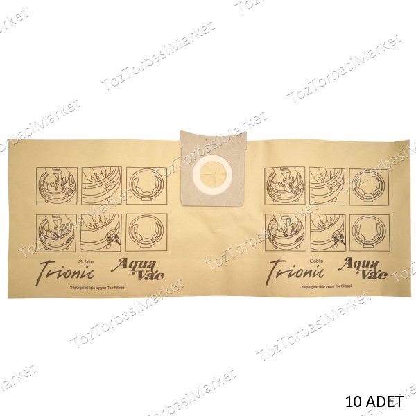 İHLAS ISLAK KURU AQUA FAM KAĞIT 10 LU TOZ TORBASI - FS10082