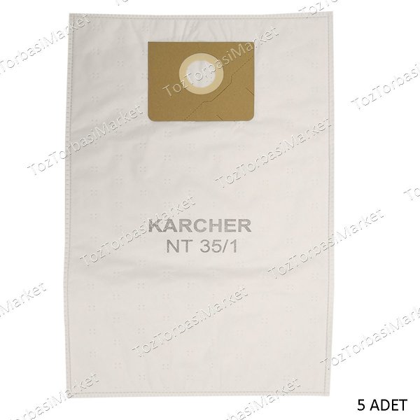 KARCHER NT SMS 5 Lİ PAKETLİ TOZ TORBASI - FS10621