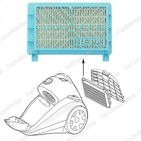 Philips S Class Poşetli Hepa Filtre - HF003.04