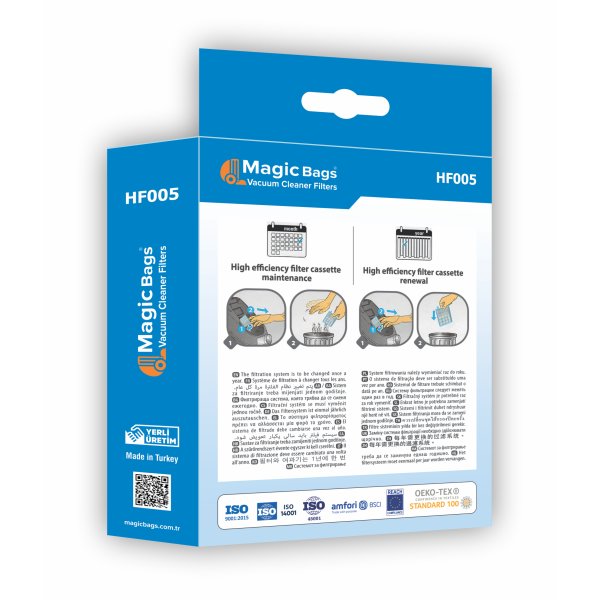 Magicbags Philips FC 8475 Hepa Filtre Kutulu - HF005.10