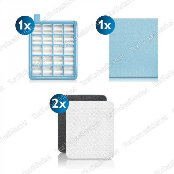 Magicbags Philips FC 8475 Hepa Filtre Kutulu - HF005.10